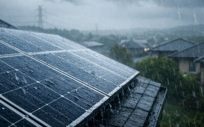 Does solar work when it rains for days on end?